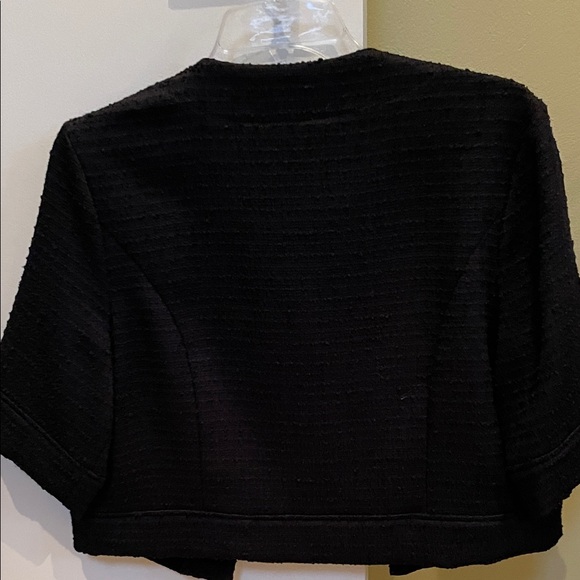 Joseph Ribkoff Black Pearl Button Jacket - Picture 3 of 5